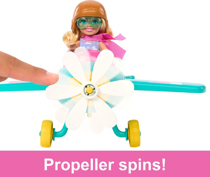 Barbie Chelsea Doll and Plane