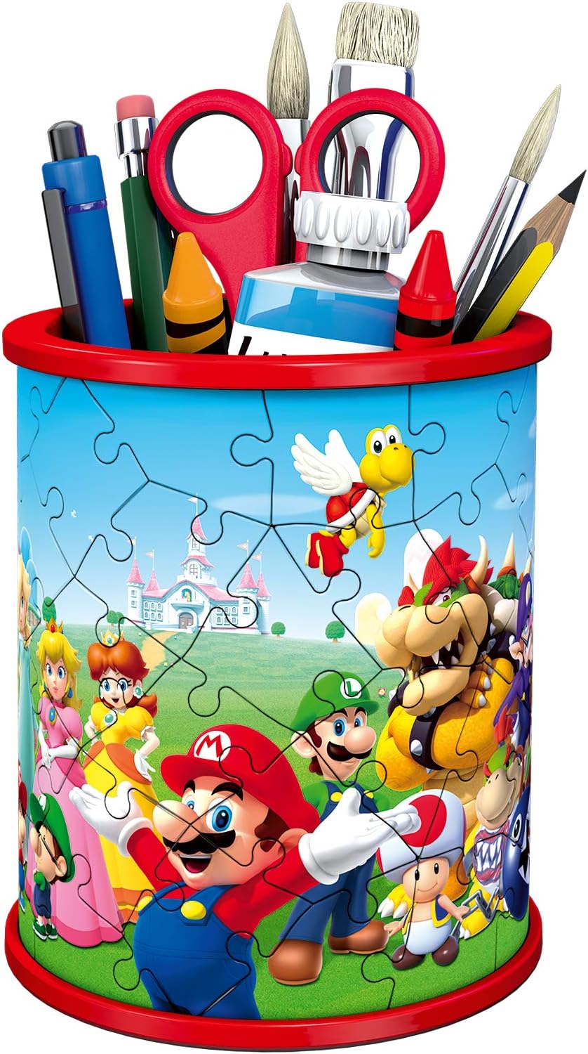 Super Mario Pencil Holder 54pc Puzzle