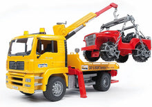 Bruder 02750 MAN TGA Breakdown Truck w/ Cross Country Vehicle 20.12.8