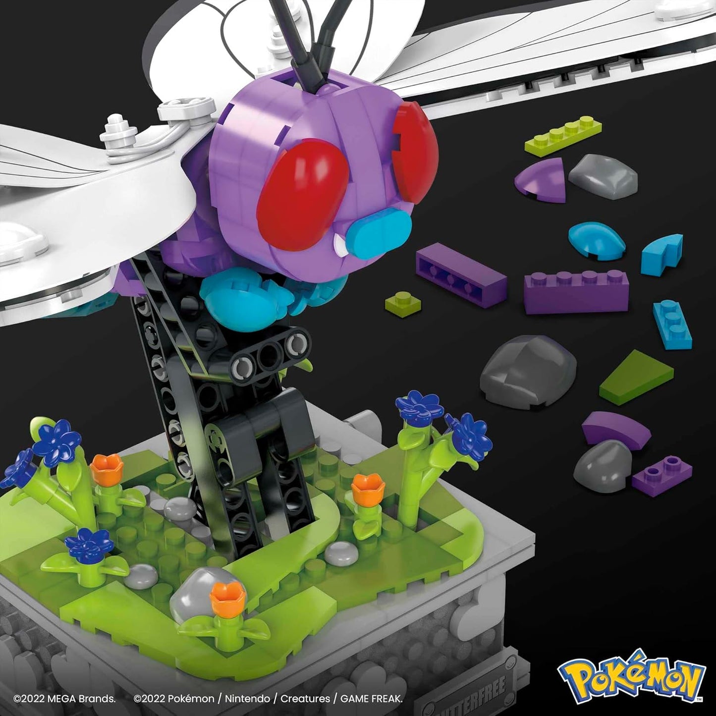 MEGA MCX Pokemon Motion Butterfree
