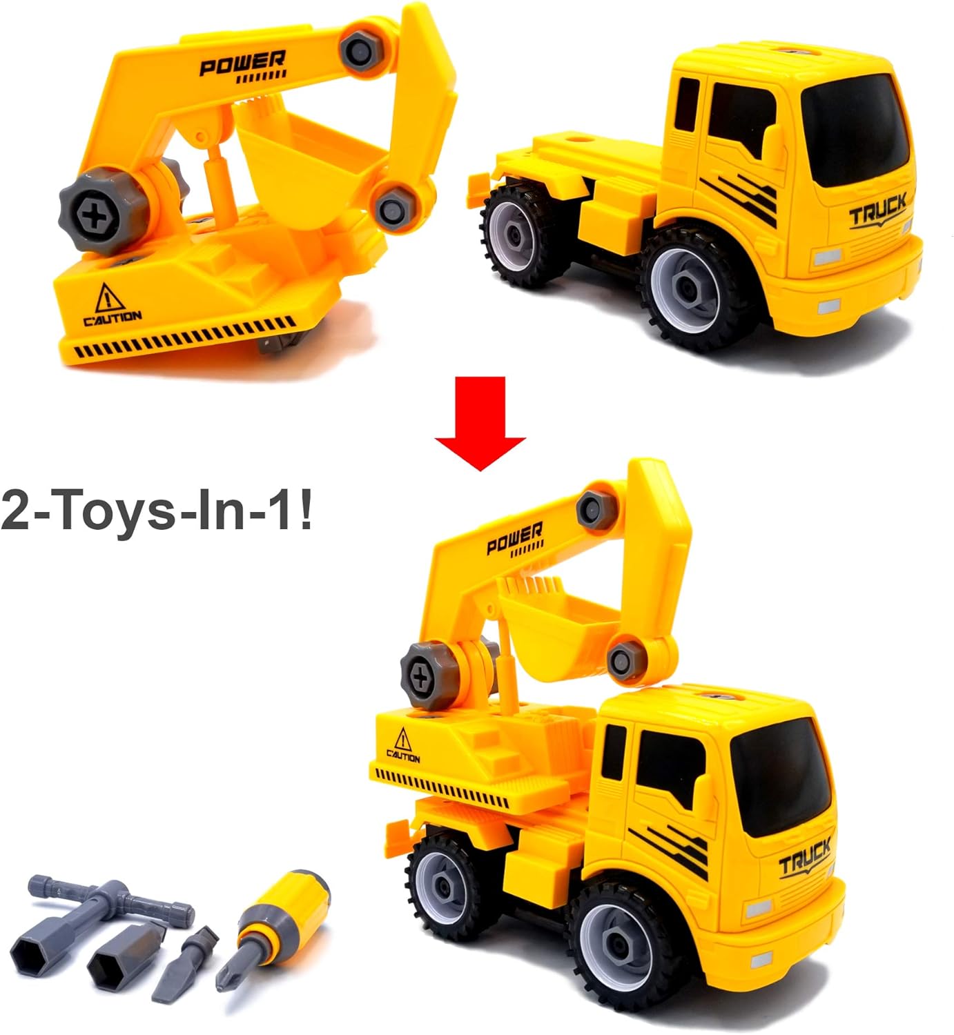 Construct A Truck - Excavator