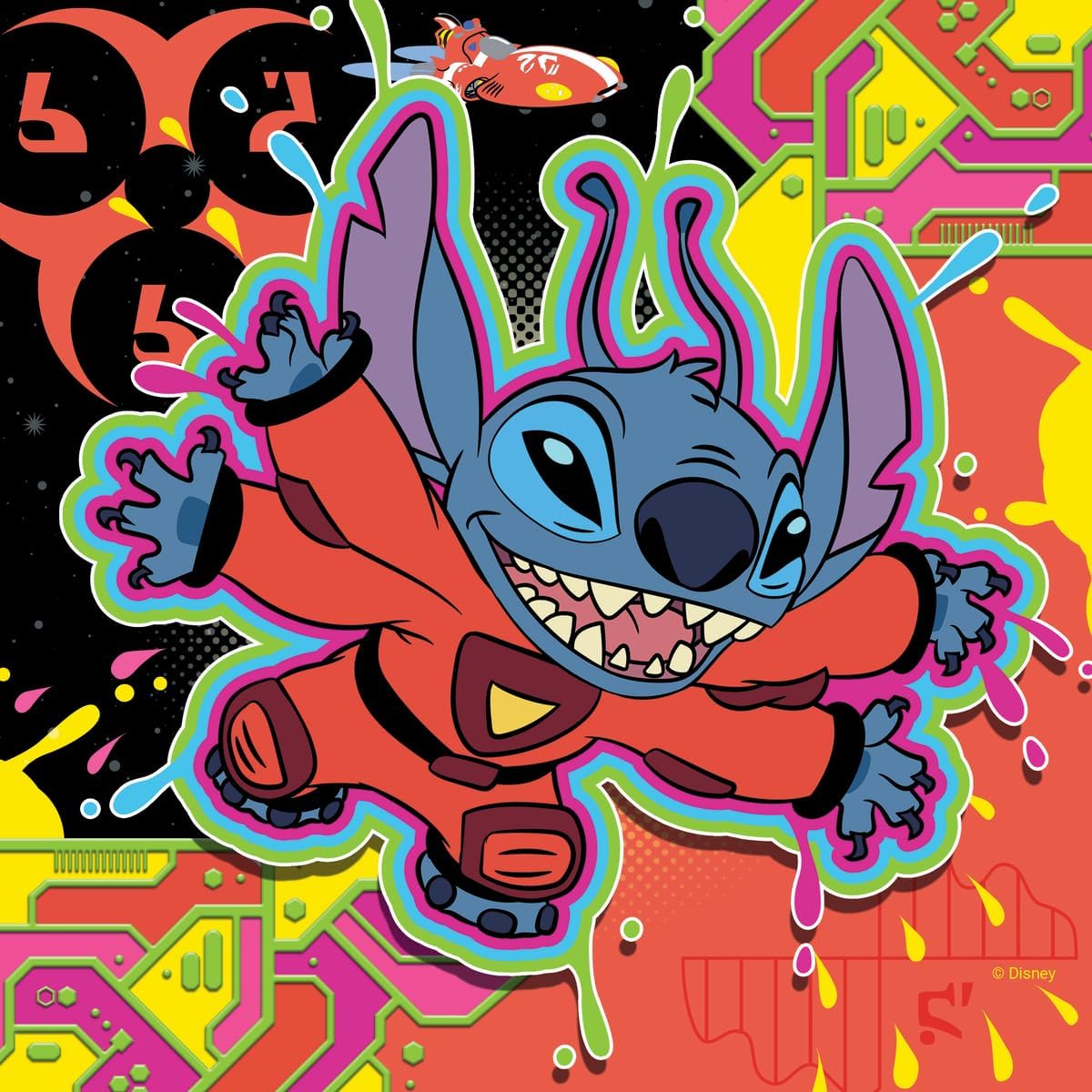 Disney Stitch 3x49pc Puzzle