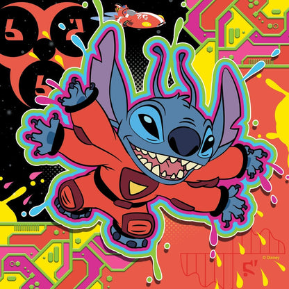 Disney Stitch 3x49pc Puzzle