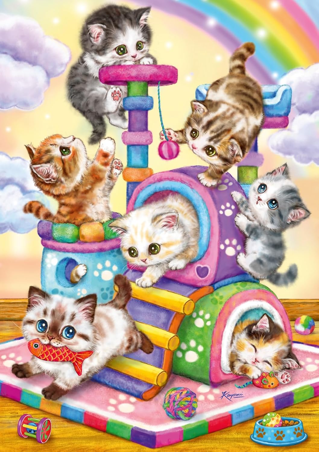 Playful Purr Babies 35 Pc Puzzle