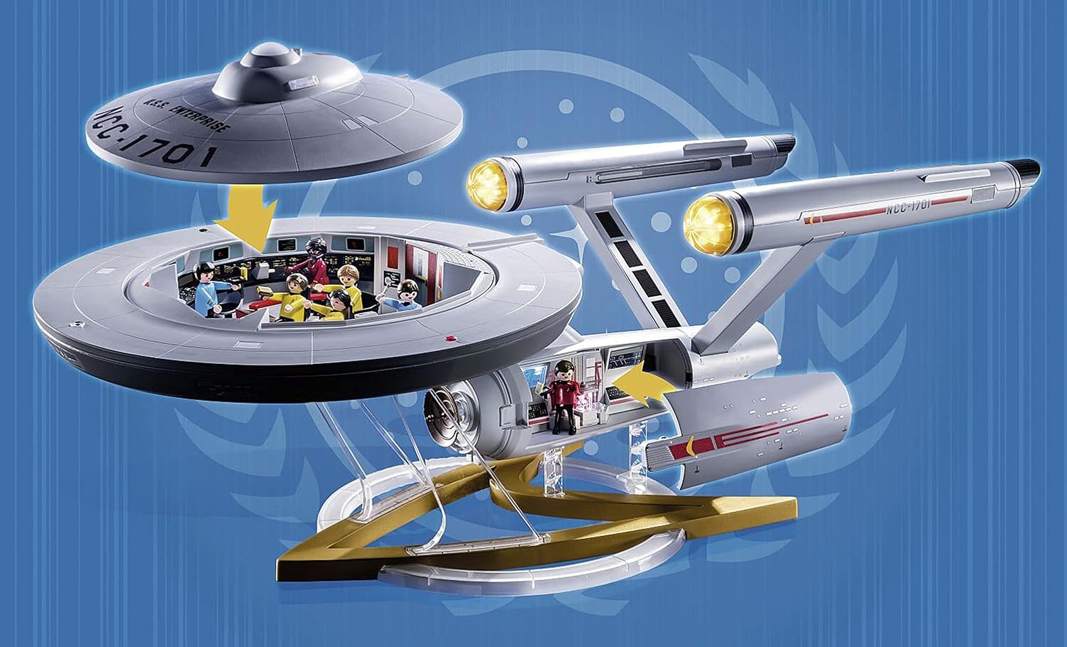 Star Trek - USS Enterprise NCC1 – Sir Troy's Toy Kingdom