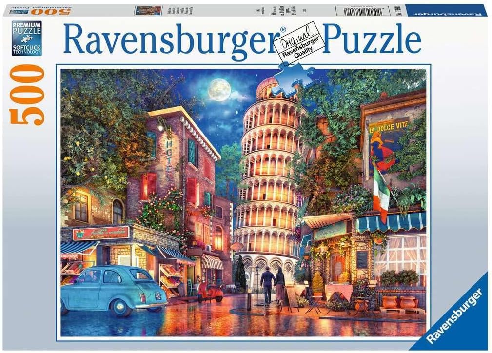 Streets of Pisa 500 Pc Puzzle