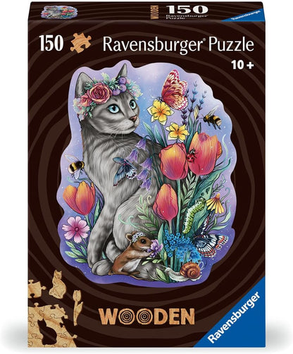 WOOD: Lovely Cat 150pc Puzzle