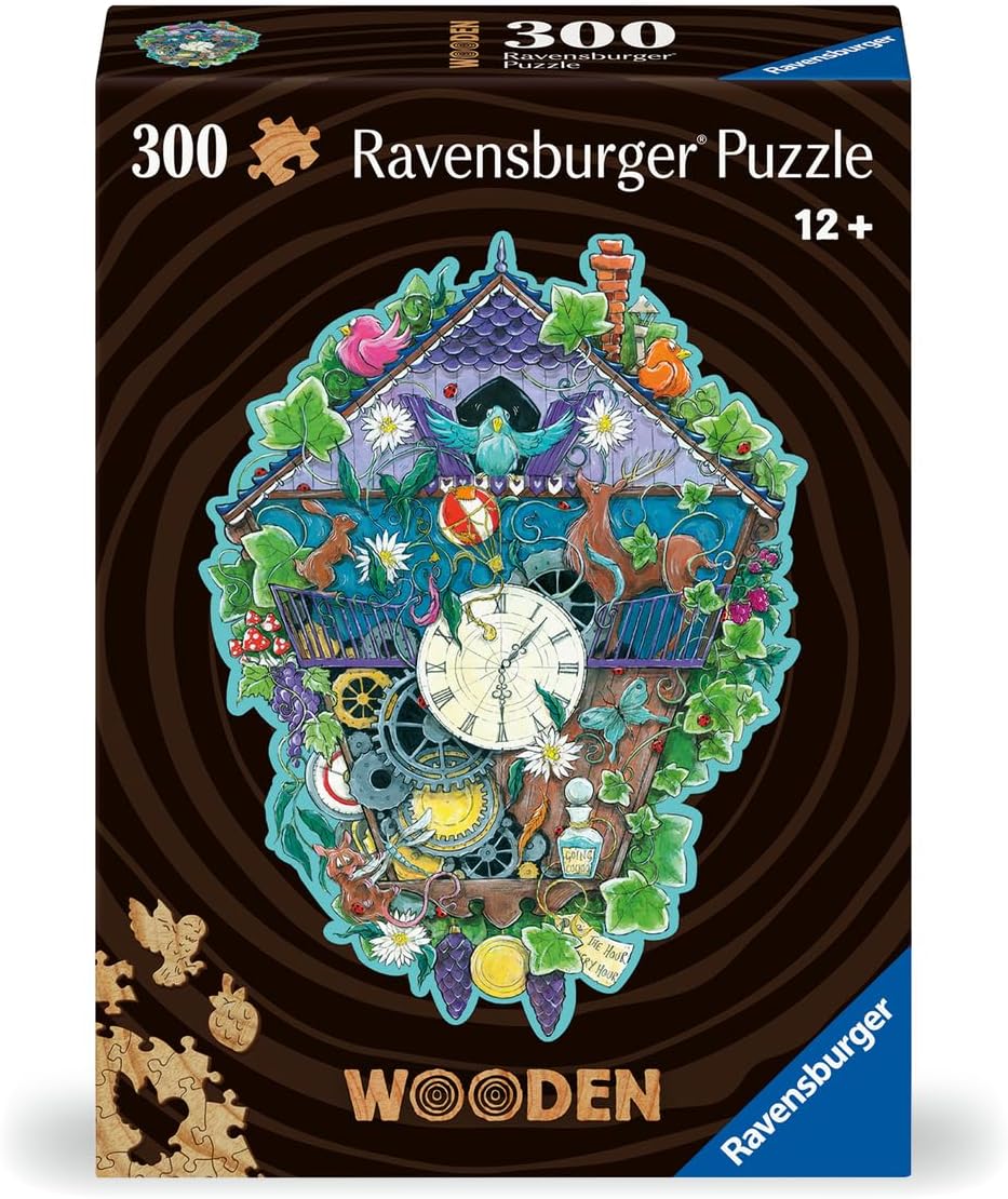 WOOD: Cuckoo Clock 300pc Puzzle