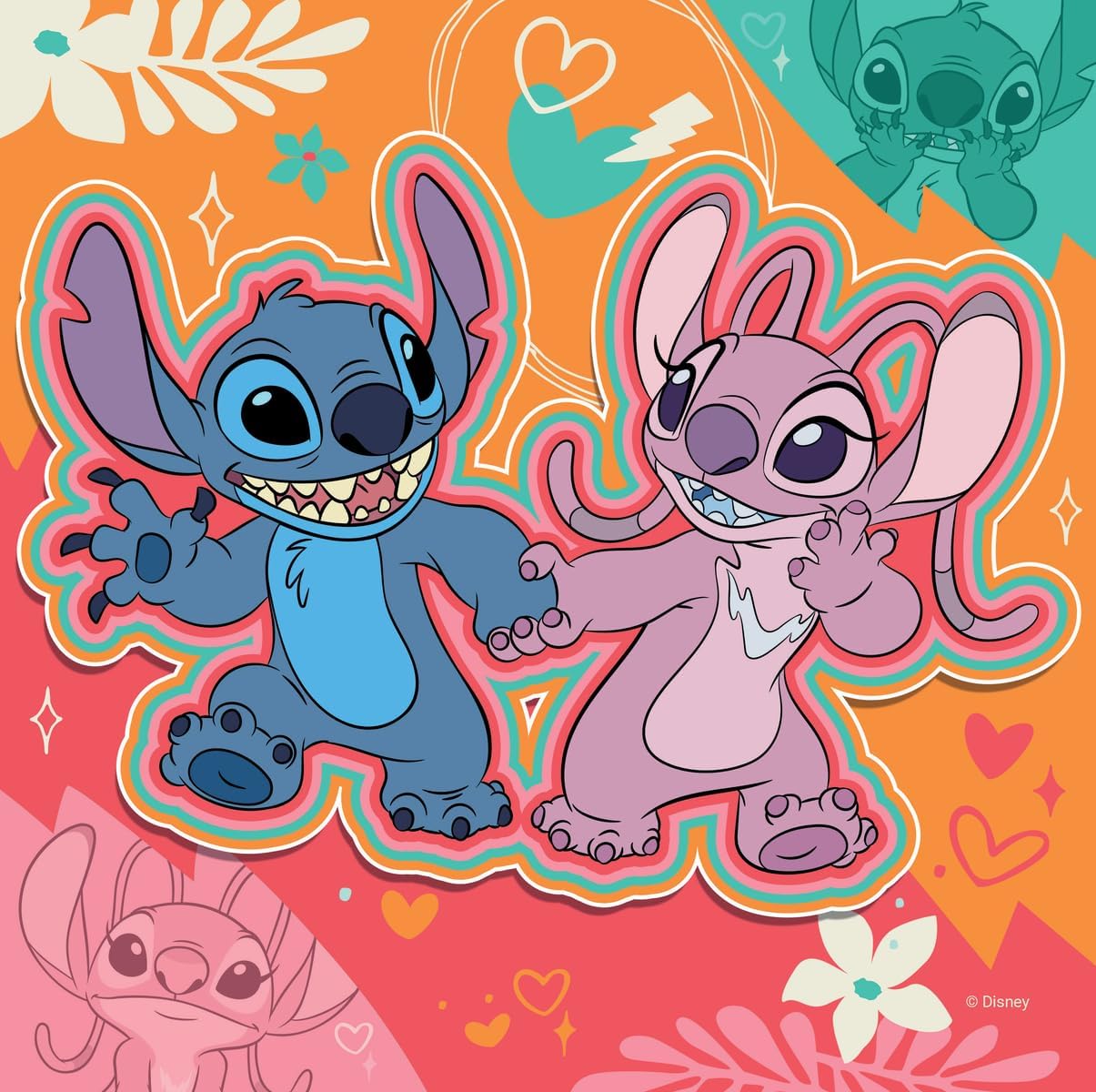 Disney Stitch 3x49pc Puzzle