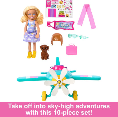 Barbie Chelsea Doll and Plane