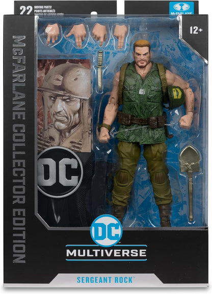 DC Multiverse McFarlane Collector Edition Sergeant Rock