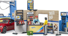 Bruder 62111 Bworld Gas Station w/ Car Wash 24.12.8