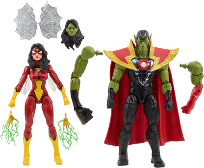 Marvel Legends Skrull Queen and Super Skrull