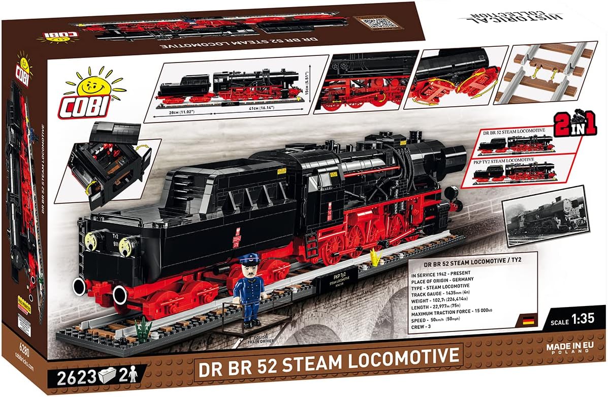 DRB Class 52 Steam Locomotive & Railway Semaphone Executive Edition