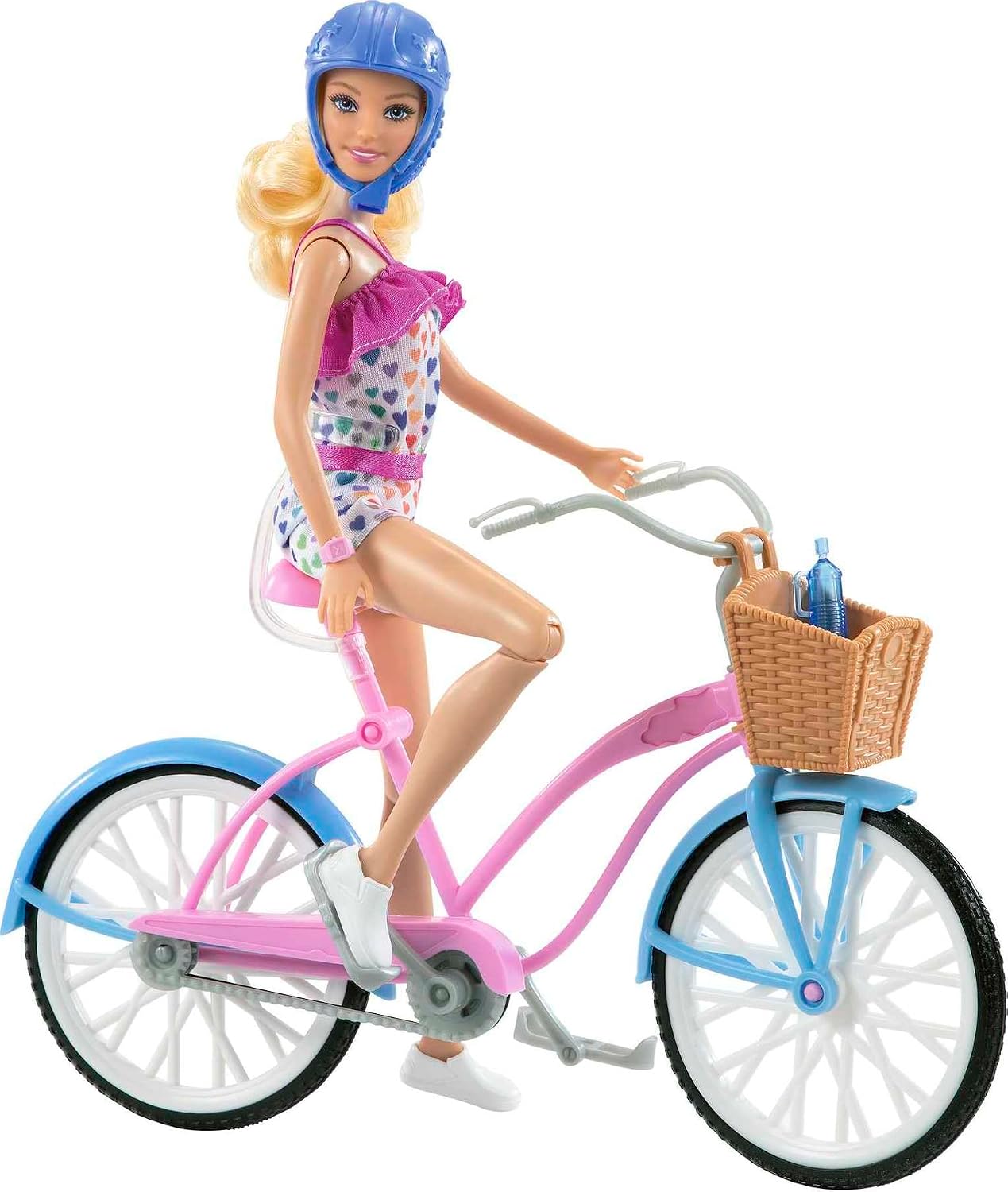 *Barbie Bike with Blonde Doll