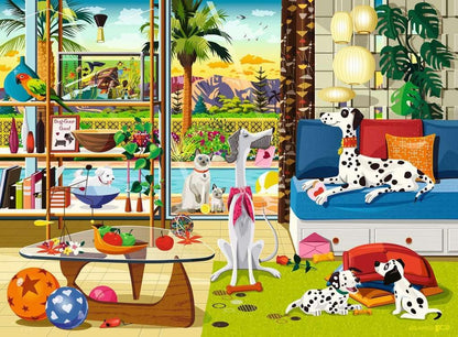 Pets of Palm Springs 500pc Puzzle