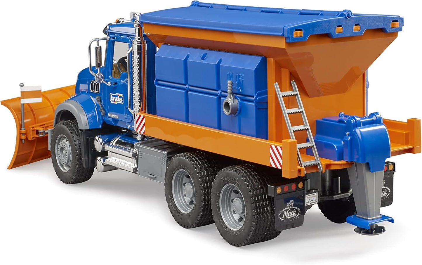 Bruder 02816 Mack Granite Snow Plow Truck 26.10.10