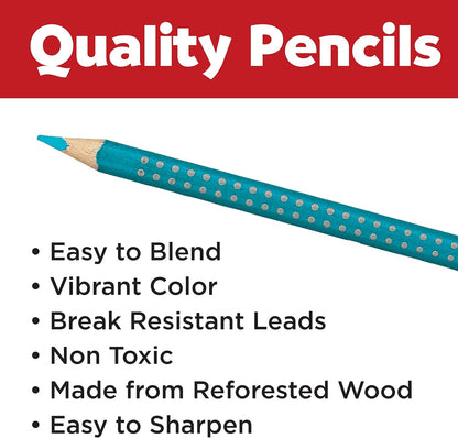 24ct Grip Colored EcoPencils