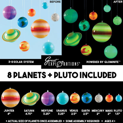 3-D Solar System