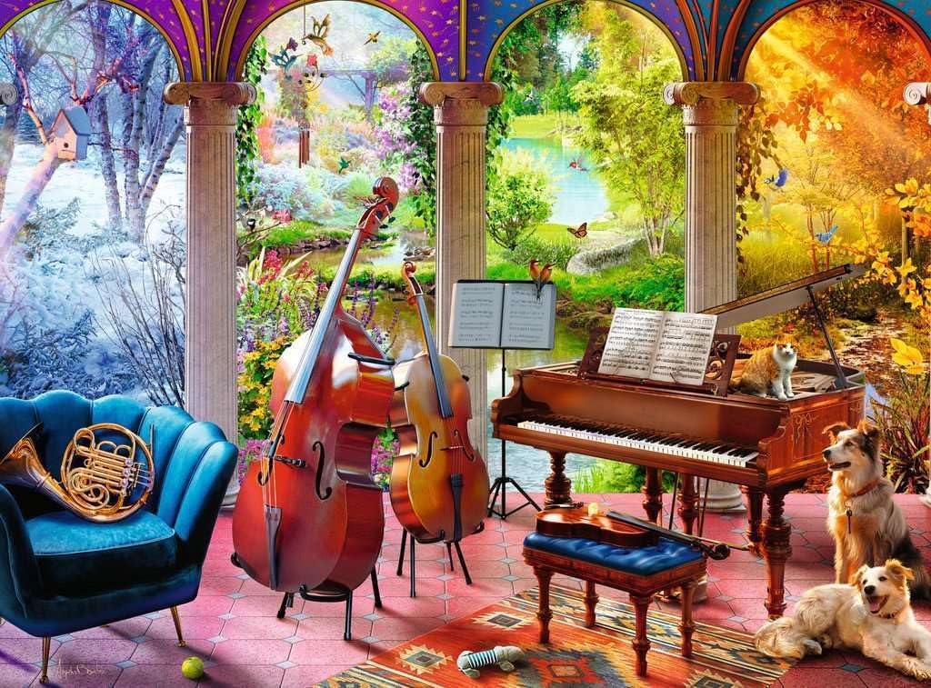 Four Seasons in Music 100pc Puzzle