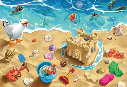 Fun at the Beach Giant Floor Puzzle, 24p