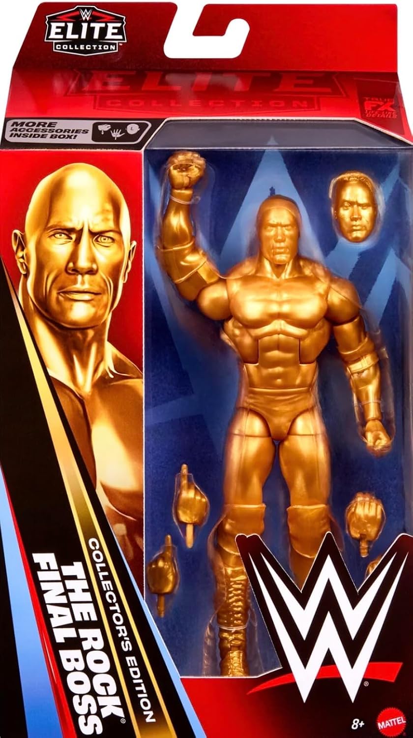 WWE The Rock Final Boss Collector's Edition – Sir Troy's Toy Kingdom