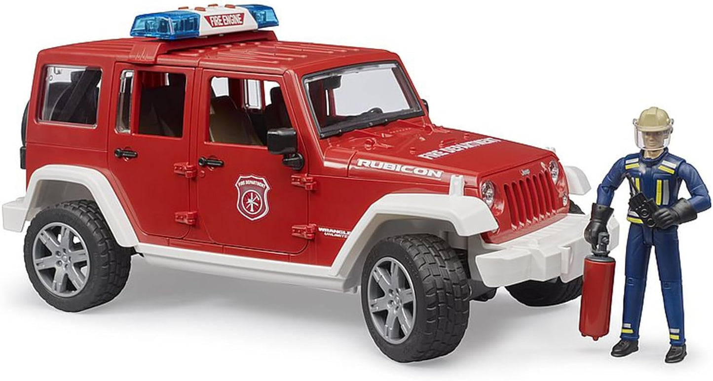 Bruder 02528 Jeep Rubicon Fire Rescue w/ Fireman 20.12.8