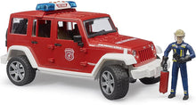 Bruder 02528 Jeep Rubicon Fire Rescue w/ Fireman 20.12.8