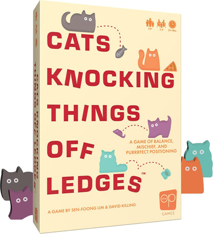 Cats Knocking Things Off Ledges