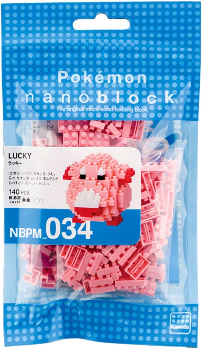 Pokeman Chansey Nanoblock Constructible Figure