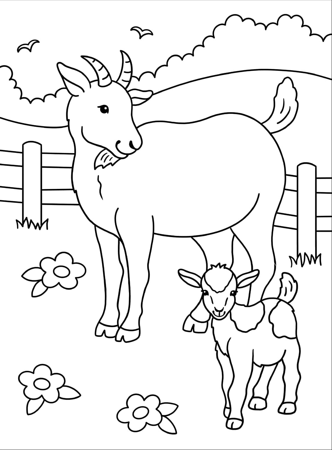 My First Coloring Book On the Farm