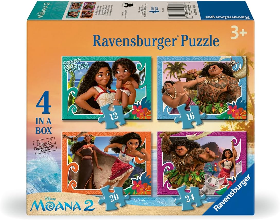Moana 12, 16, 20, 24 pc Puzzles