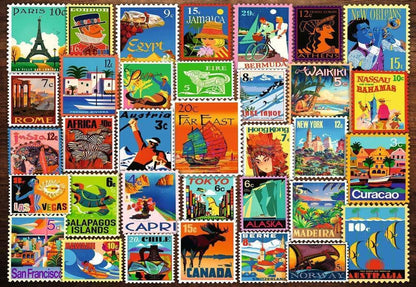 Travel Stamps 200pc Puzzle