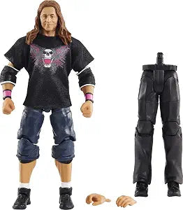WWE Wrestlemania Elite Bret "Hit Man" Hart B.A.F. Vince McMahon