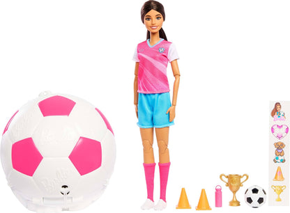 Barbie Career Burst Ball - Soccer