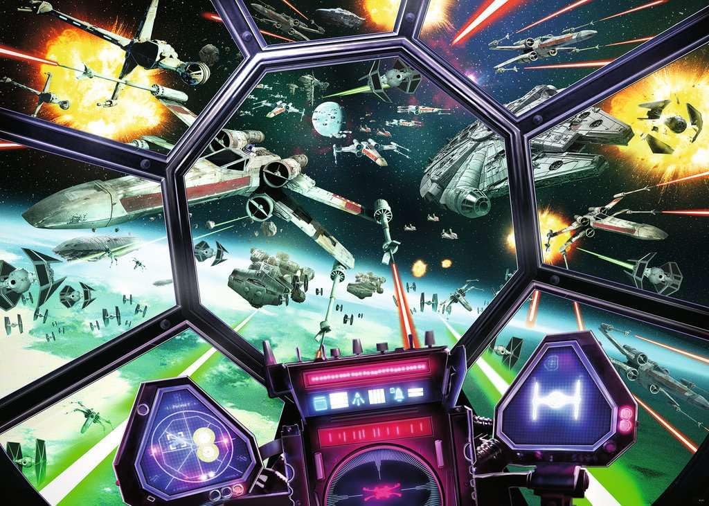 SW: TIE Fighter Cockpit 1000pc