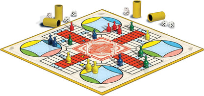 Parcheesi Royal Edition, with Charming Graphics, by Winning Moves Games USA | Classic Family Favorite, Fine Tokens and Dice Cups Included, 2-4 Playe