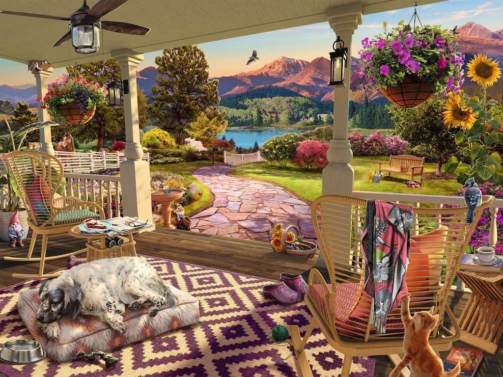 Cozy Front Porch 750 pc Large Format