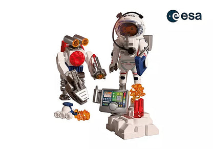 ESA: Astronaut with Robot (PM-72014)