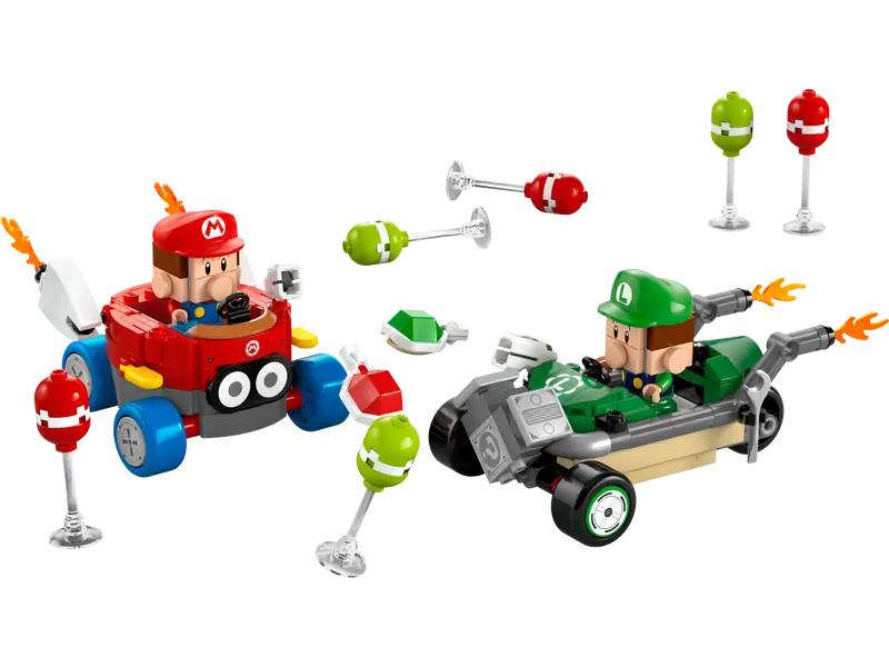 LEGO® Super Mario™ Mario Kart - Baby Mario vs. Baby Luigi (72034)
