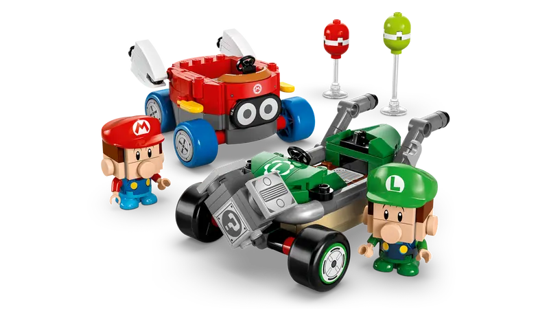 LEGO® Super Mario™ Mario Kart - Baby Mario vs. Baby Luigi (72034)