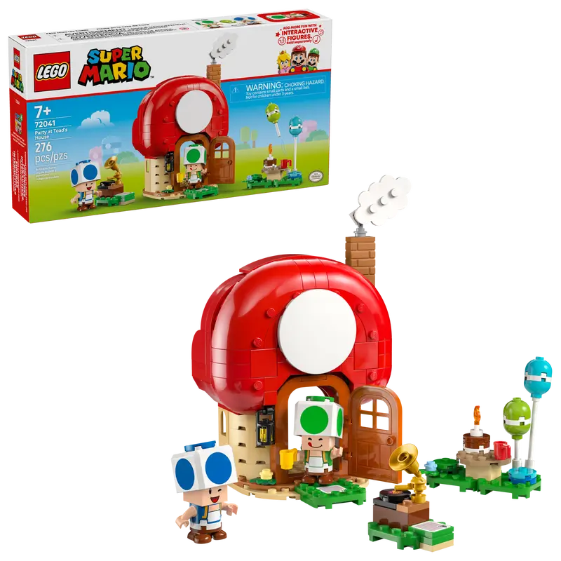 LEGO® Super Mario™ Party at Toad's House (72041)