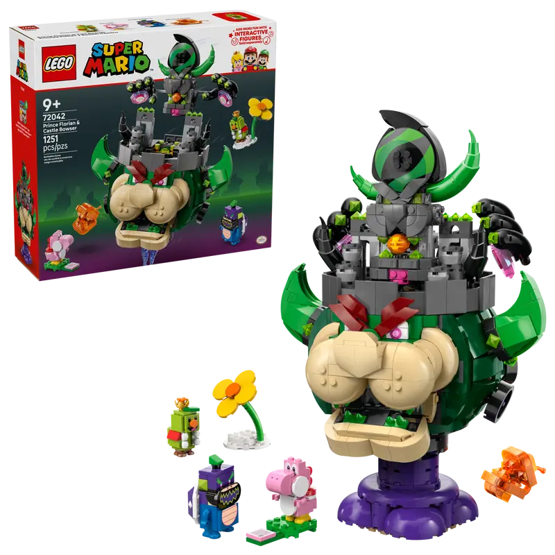 LEGO® Super Mario™ Prince Florian & Castle Bowser (72042)