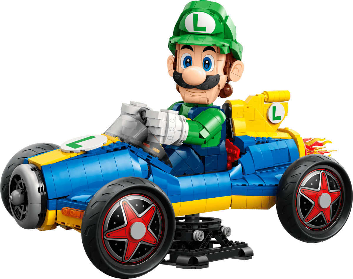 LEGO® Super Mario™ Kart Luigi & Mach 8 (72050)