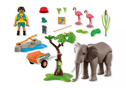 Elephant with Zookeeper (PM-72068)