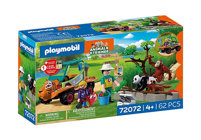 Zoo: Zookeeper with Vehicle (PM-72072)