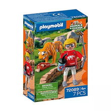 Zoo: Tiger and Visitor (PM-72089)