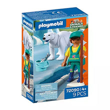 Zoo: Polar Bear and Zookeeper (PM-72090)