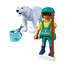 Zoo: Polar Bear and Zookeeper (PM-72090)