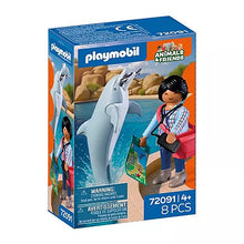 Zoo: Dolphin and Visitor (PM-72091)